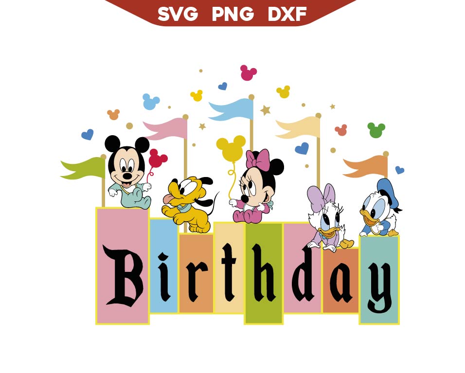 Babies Birthday SVG | Birthday SVG | AlyzKids