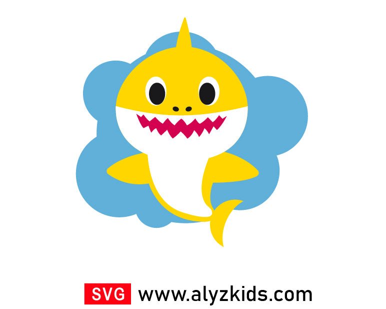 Baby Shark Svg Free, Shark Family Svg Free