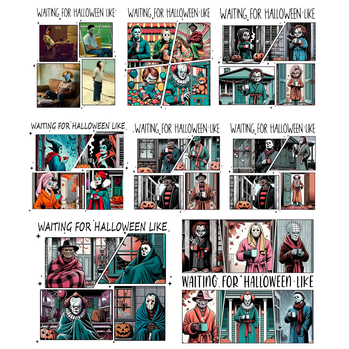 Bundle Movie Daily Life Png, Waiting For Halloween Like Png 2