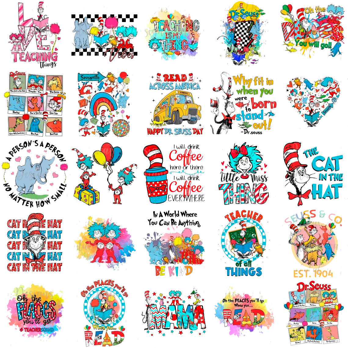 Cat In The Hat Png, Back To School Png, Teacher Of All Things