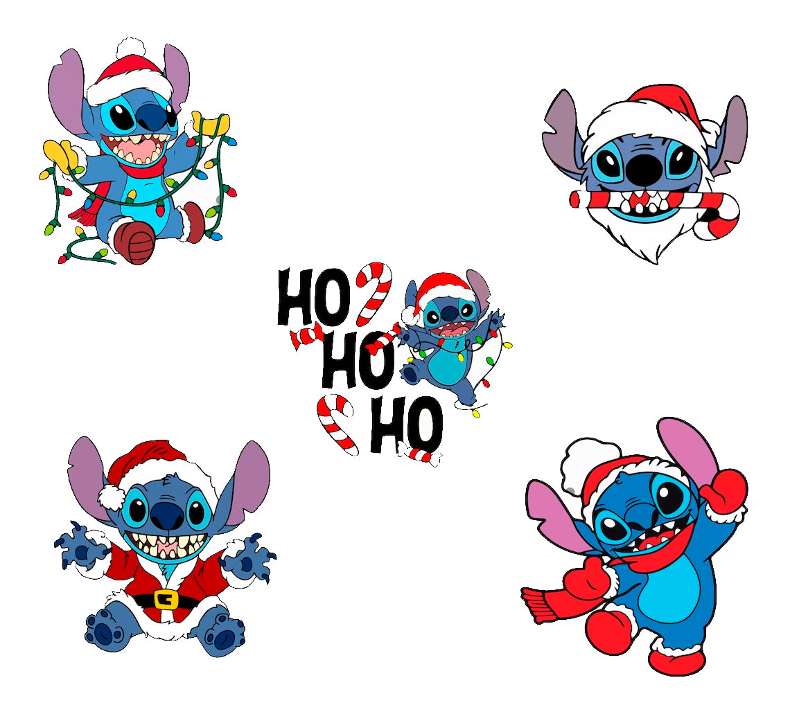 Bundle Stitch Christmas Svg Png, Lilo and Stitch Christmas Svg