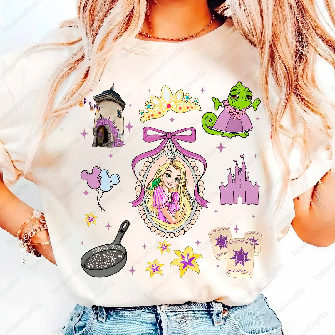 Coquette Mirror Disney Princess Png Bundle, Princess Friends Png