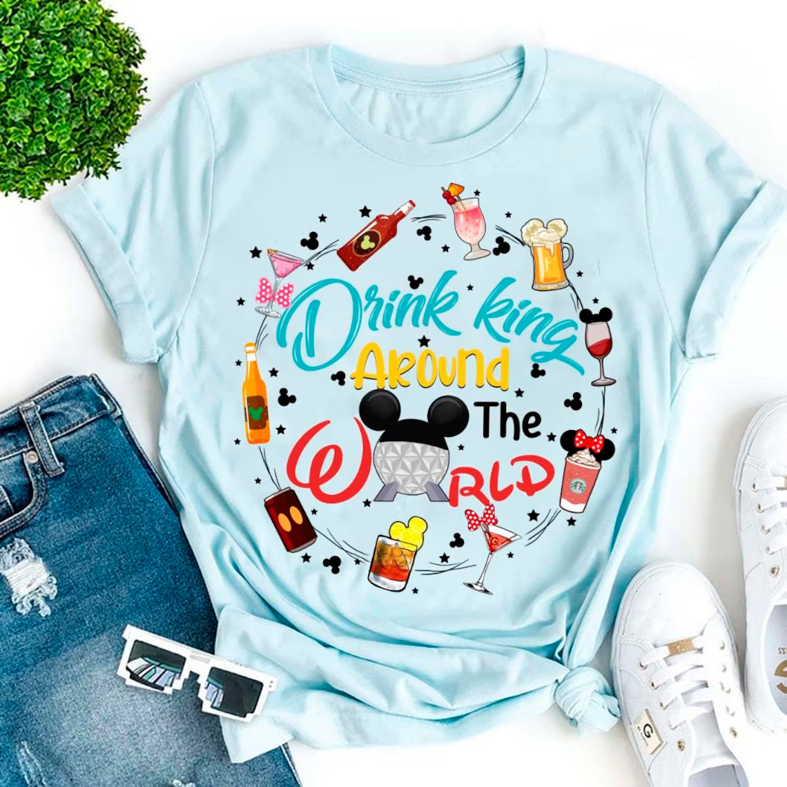 Retro Magical Kingdom Png, Disney Family Trip Png