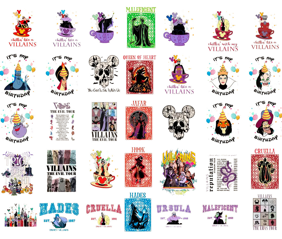 Disney Villains Png, Bad Girl Png, Chillin Like A Villain Png