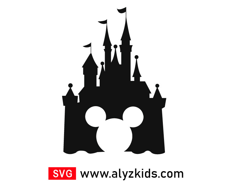 Disney Castle Svg Free, Magic Kingdom Svg Free