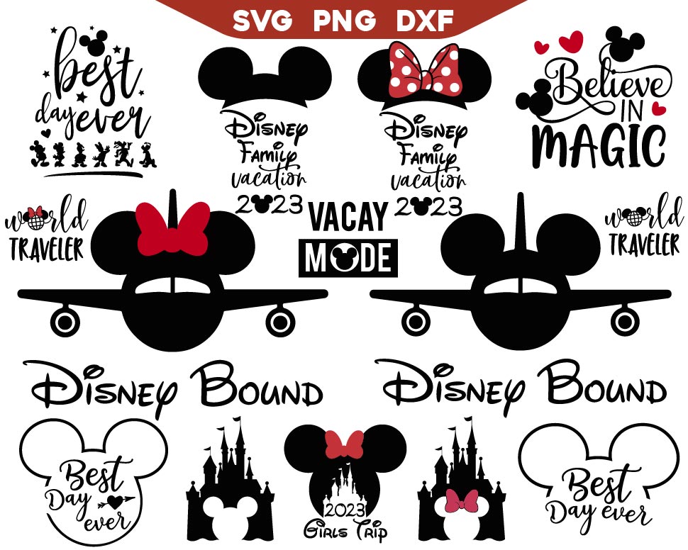 Disneyland Family Vacation Svg, Best Day Ever Svg