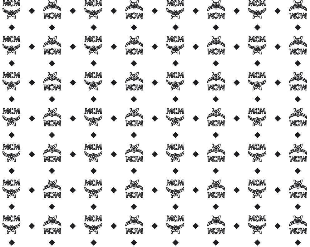 Fashion Brand Svg Png, MCM Pattern Svg, MCM Logo Svg