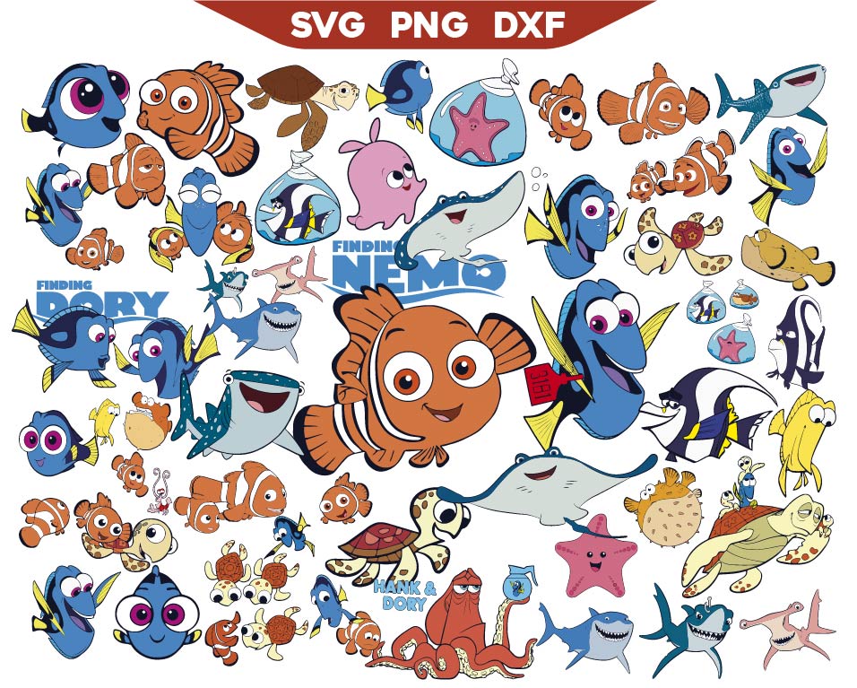 Finding Nemo Svg Bundle