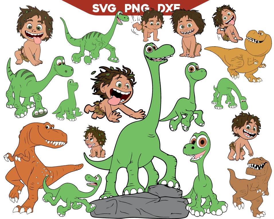 Good Dinosaur Svg Bundle
