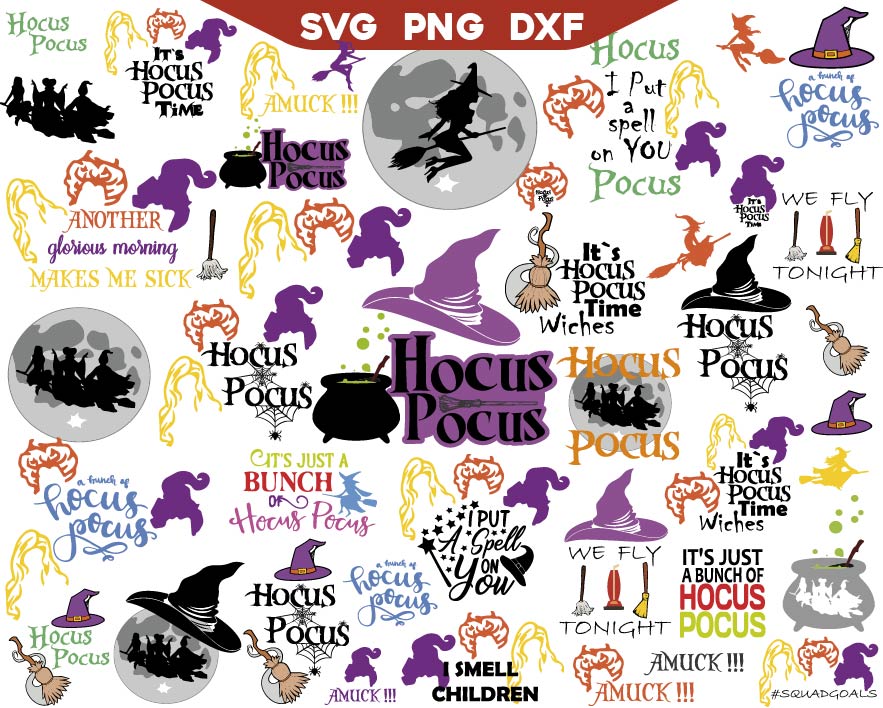 Hocus Pocus Svg Bundle, Sanderson Sisters Svg
