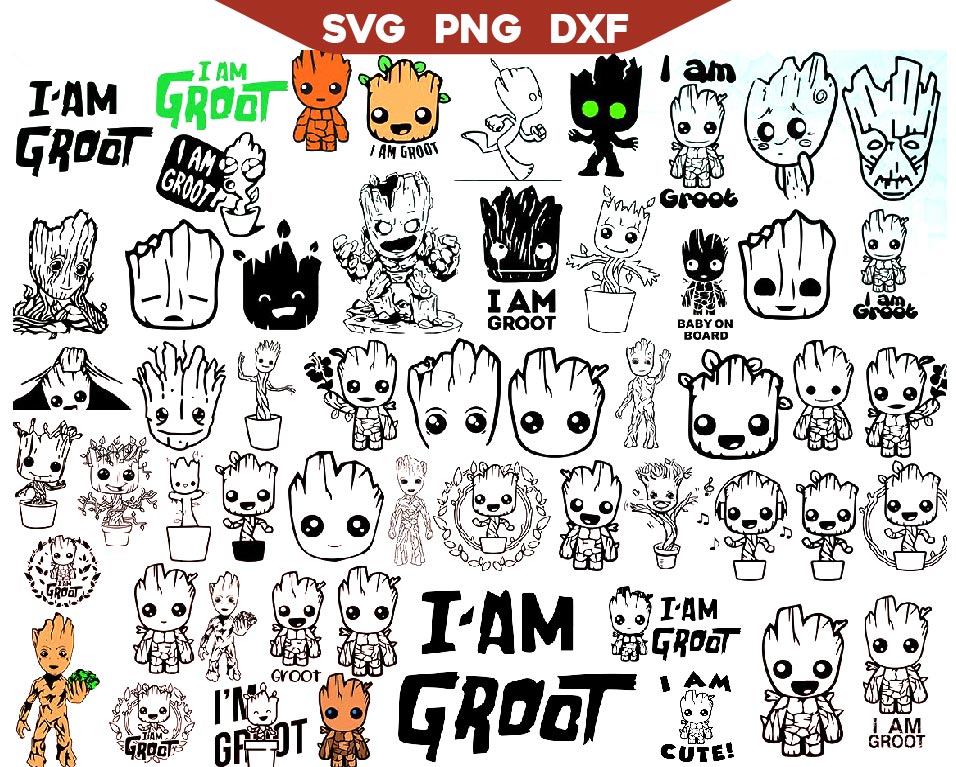 I Am Groot Svg Bundle