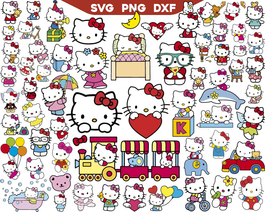 Kitten Svg Bundle, Cat Svg