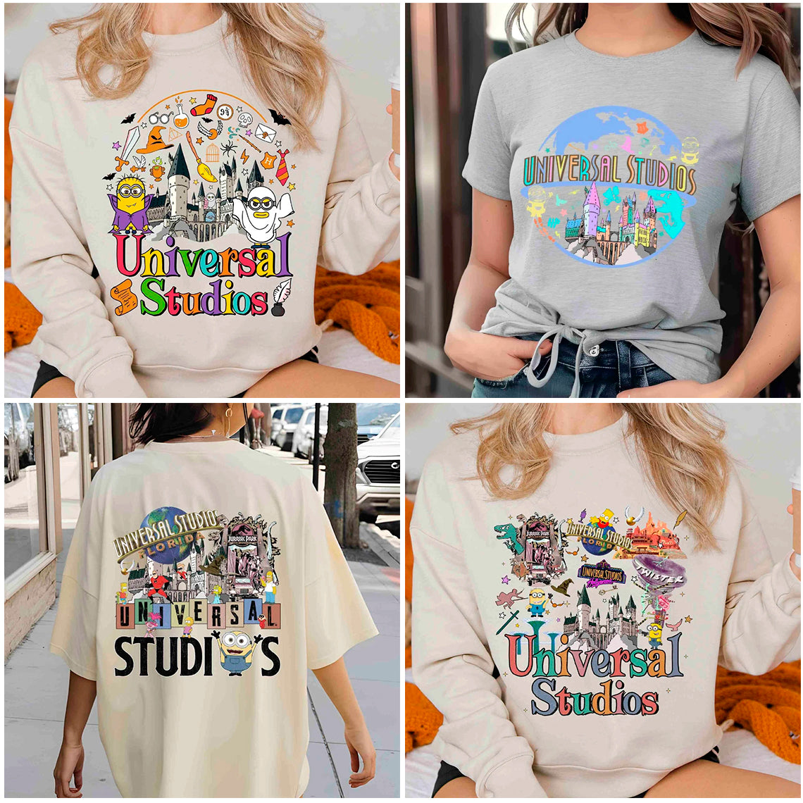 Disney Family Vacation Png Bundle, Universal Studios Png