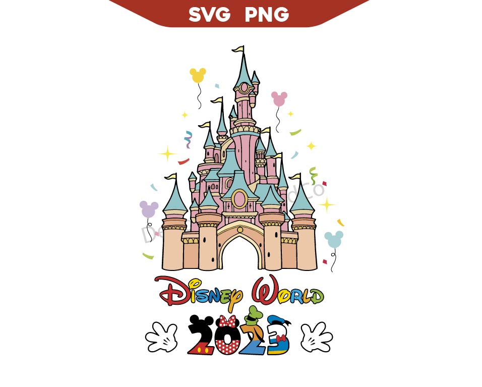 Magic Kingdom Svg, Disney World Girl Svg Png