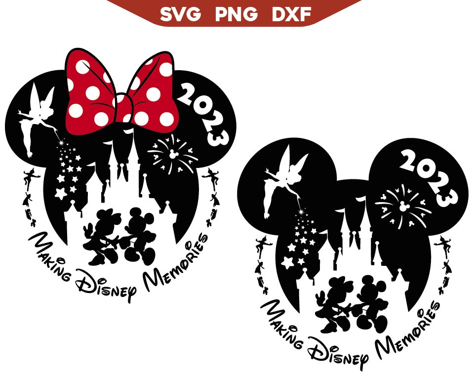 Making Mouse Memories Svg Silhouette