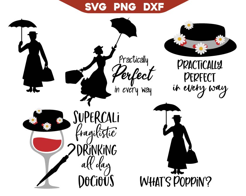 Mary Poppins Quotes Svg
