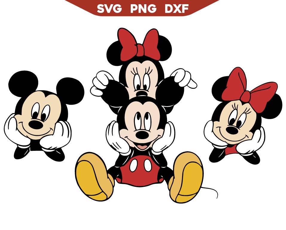 Mickey Ears Funny Svg Png