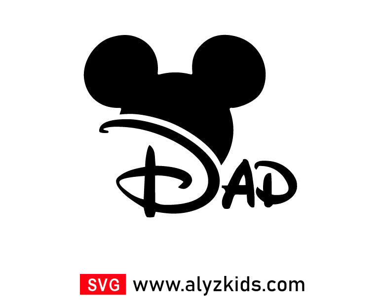 Mickey Daddy Svg Free, Disney Family Svg Free