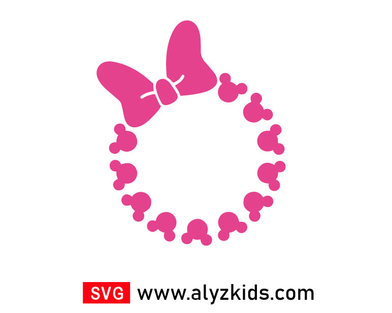 Minnie Head Bow Svg Free Design, Disney Svg Free