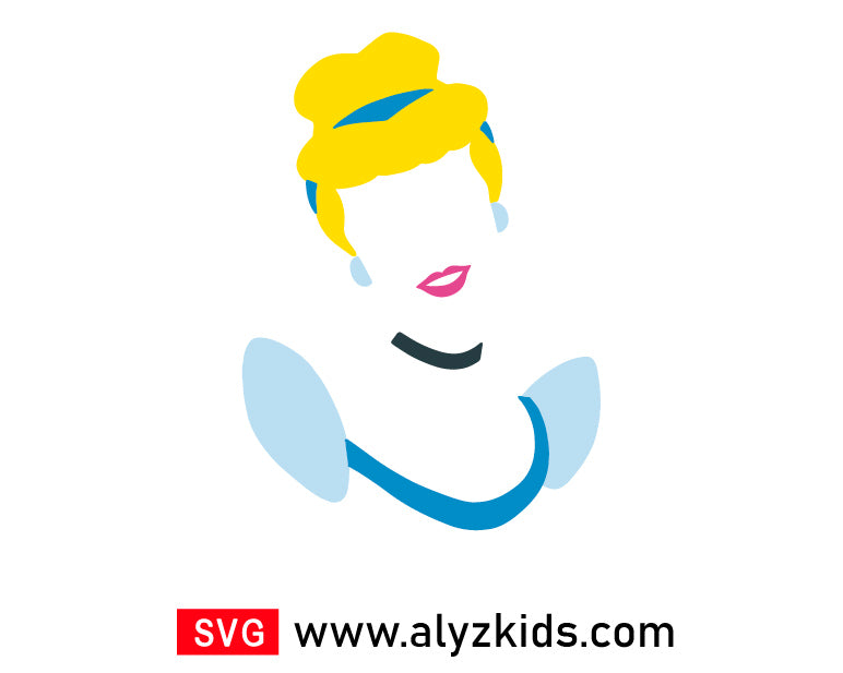 Princess Cinderella Svg Free, Disney Princess Svg Free