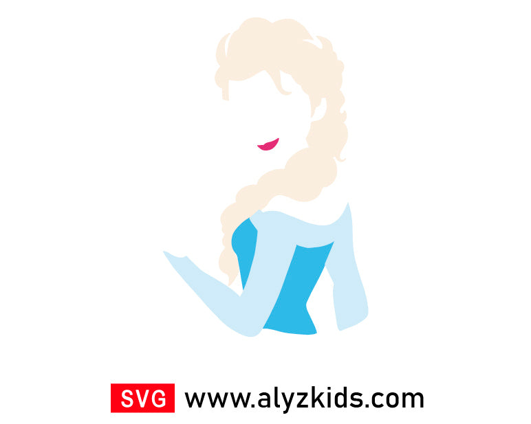 Princess Frozen Elsa Svg Free, Disney Princess Svg Free