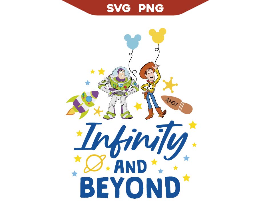 Space Toy Story Infinity Beyond Svg Png