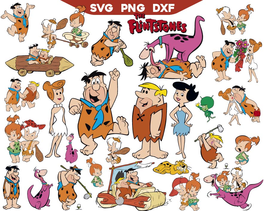 The Flinstones Svg Bundles
