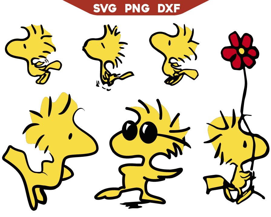 Woodstock Svg Yellow Bird Svg