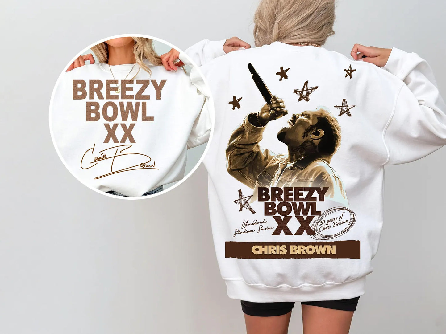 40+ Chris Brown Breezy Bowl XX Tour 2025 Png Bundle, Middle Finger Png