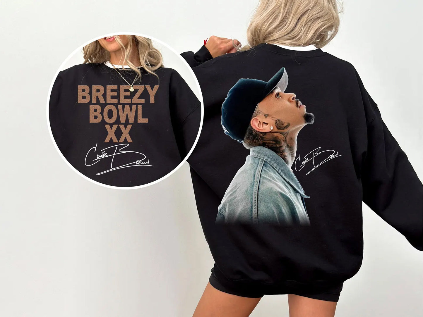 40+ Chris Brown Breezy Bowl XX Tour 2025 Png Bundle, Middle Finger Png