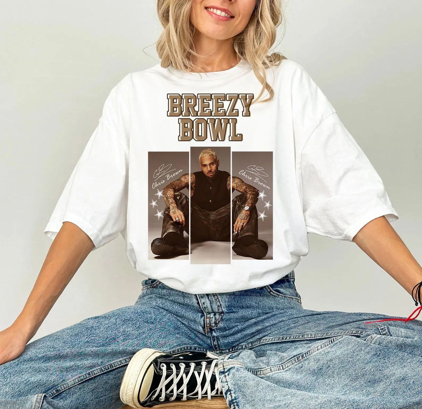 40+ Chris Brown Breezy Bowl XX Tour 2025 Png Bundle, Middle Finger Png