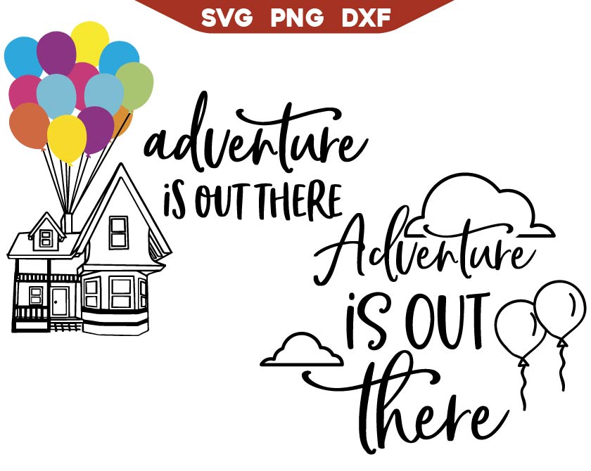Adventure Is Out There Svg | Adventure Is Out There Png | AlyzKids