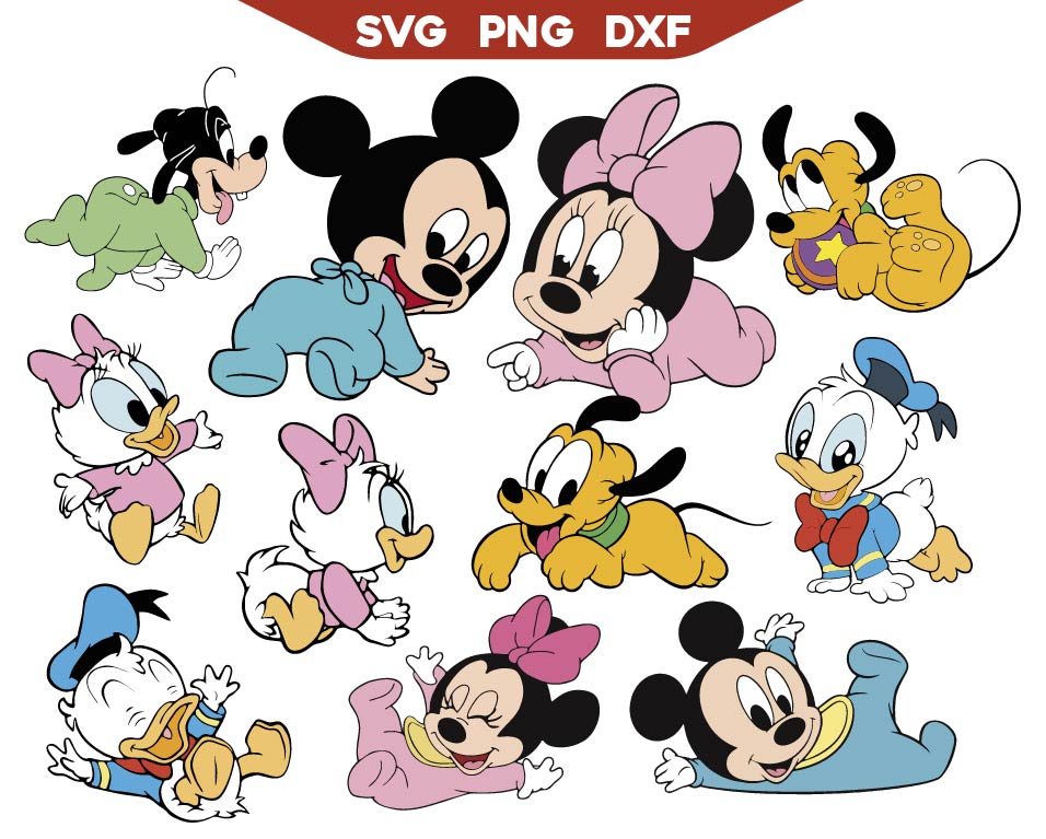 Mickey's Mouse Svg Bundle | Mickey's Mouse Svg | AlyzKids