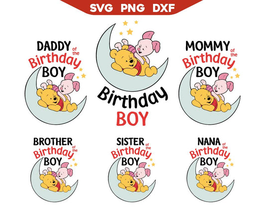 Baby Pooh SVG Bundle | Pooh SVG Bundle | AlyzKids