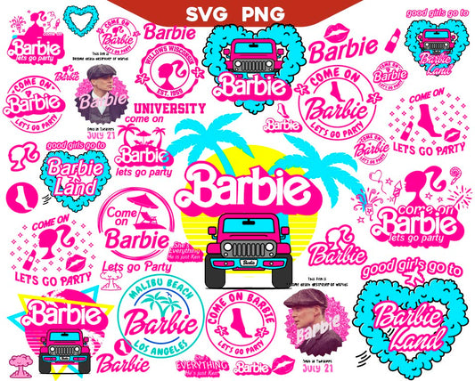 Barbie Design Svg Bundle
