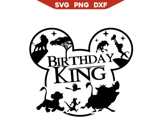 Birthday Lion King Svg Png