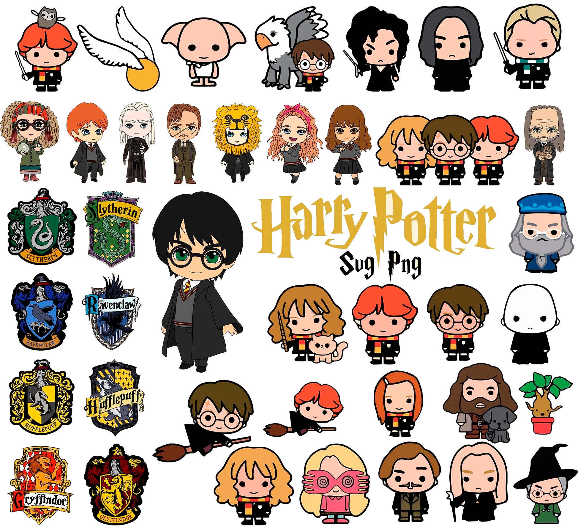 Bundle Baby Harry Potter Svg Png, Magic Wizard Svg