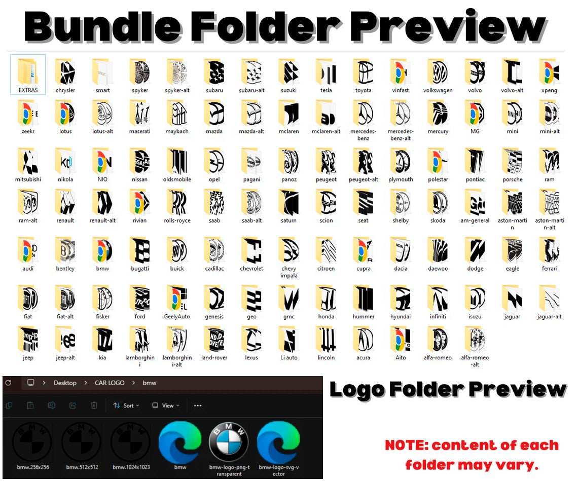 Bundle Cars Brands Svg Png, Car Logo Svg Cut File 2