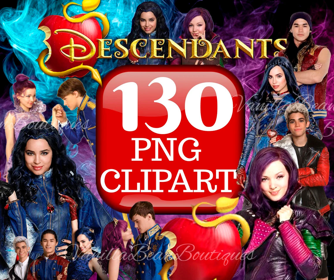 Bundle Descendants Png ClipArt, Descendants Png