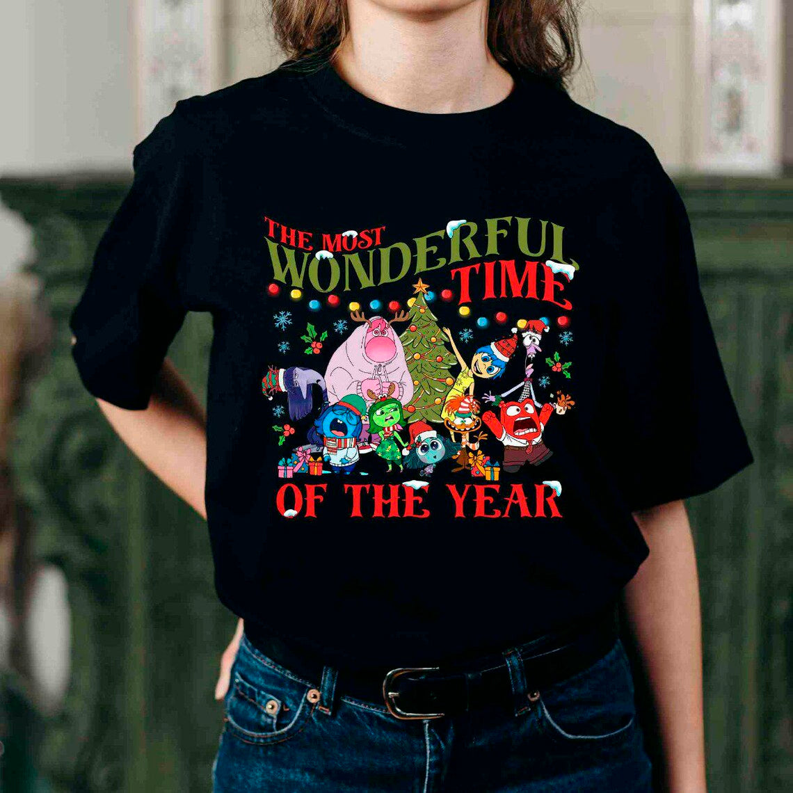 Bundle Inside Out 2 Christmas Png, Disney Today I Feel Png