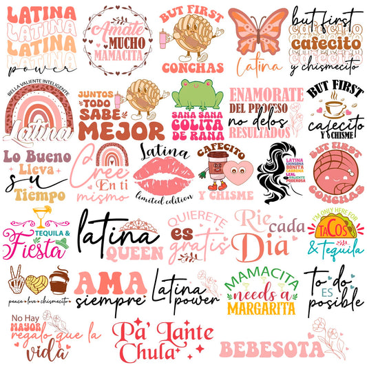 Bundle Latina Quotes Svg Png, Chingona Svg, Tacos and Tequila Svg