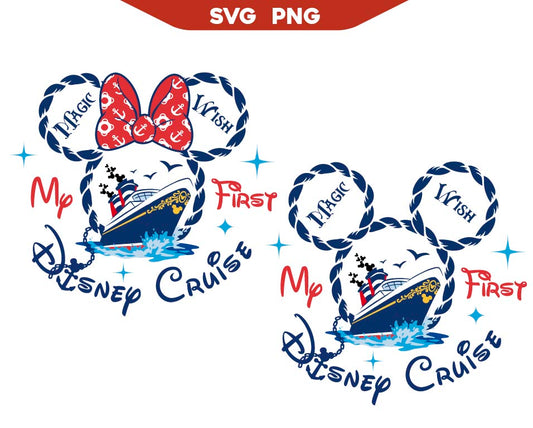 Bundle Mickey Cruise Trip Svg Png