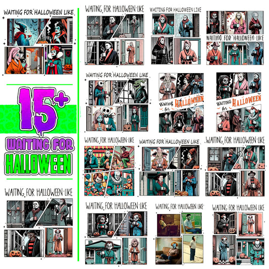 Bundle Movie Daily Life Png, Waiting For Halloween Like Png