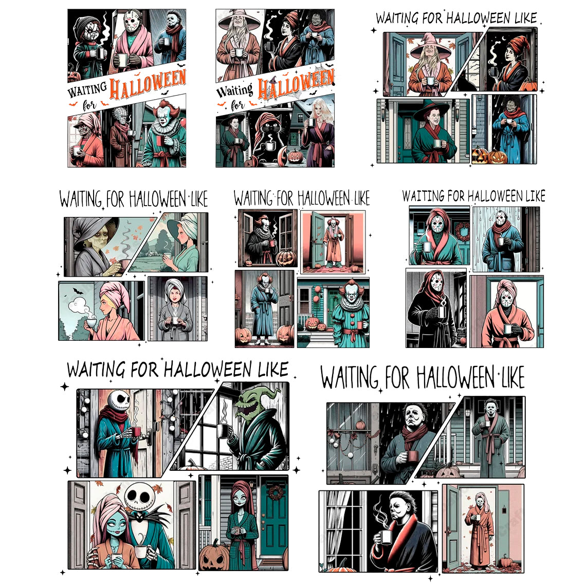 Bundle Movie Daily Life Png, Waiting For Halloween Like Png 3
