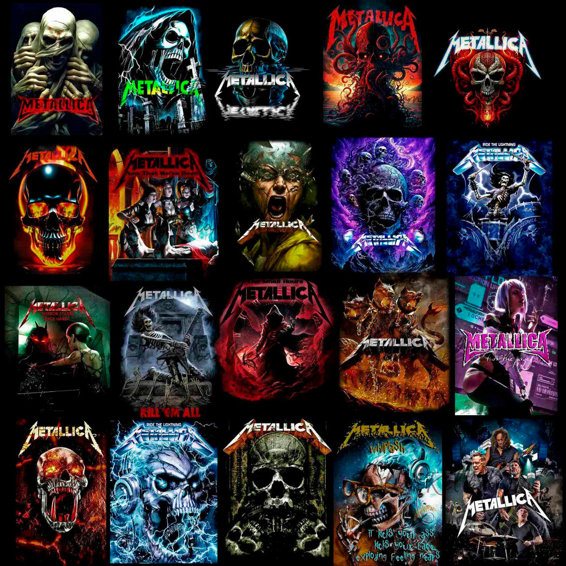Bundle Rock Band Shirt Design Png, Rock Band Png, Trendy Premium Rock Band (6)