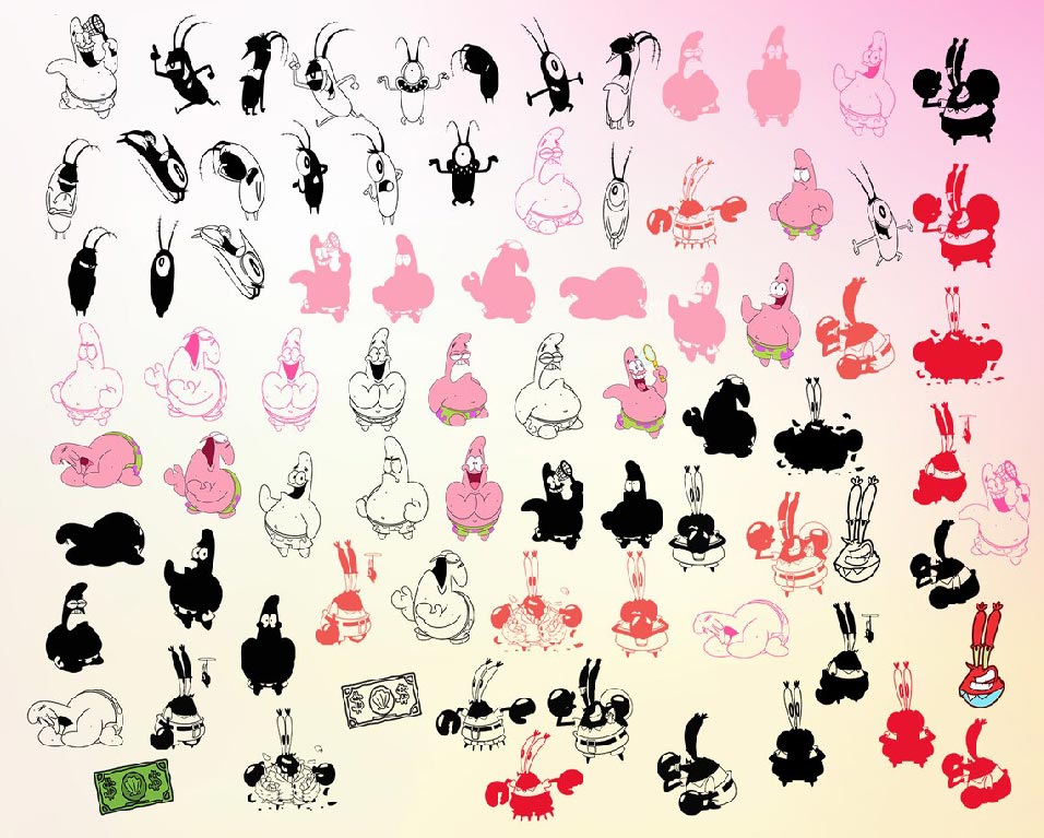 Cartoon Sponge Svg