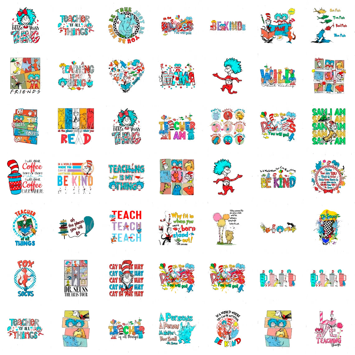 Cat In The Hat Png, Back To School Png, Teacher Of All Things