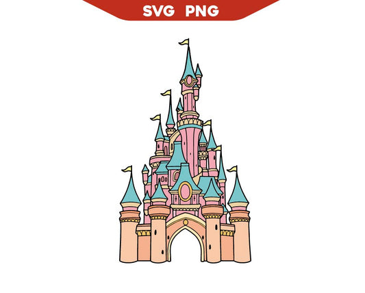 Cute Magic Kingdom Svg Png