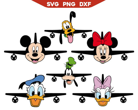 Disney Bound Svg, Mouse Bound Svg Bundle