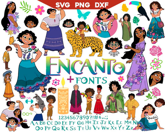 Disney Encanto Svg Bundle